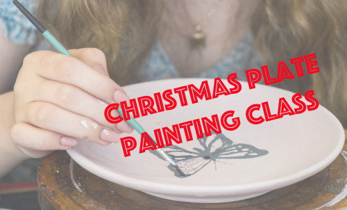 Christmas Plate Painting