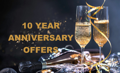 10 Year Anniversary Incredible Offers