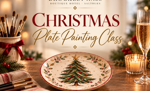 Christas Plate Decorating